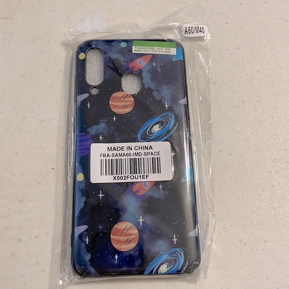 NWT Samsung A60/M40 Space Cellphone Case